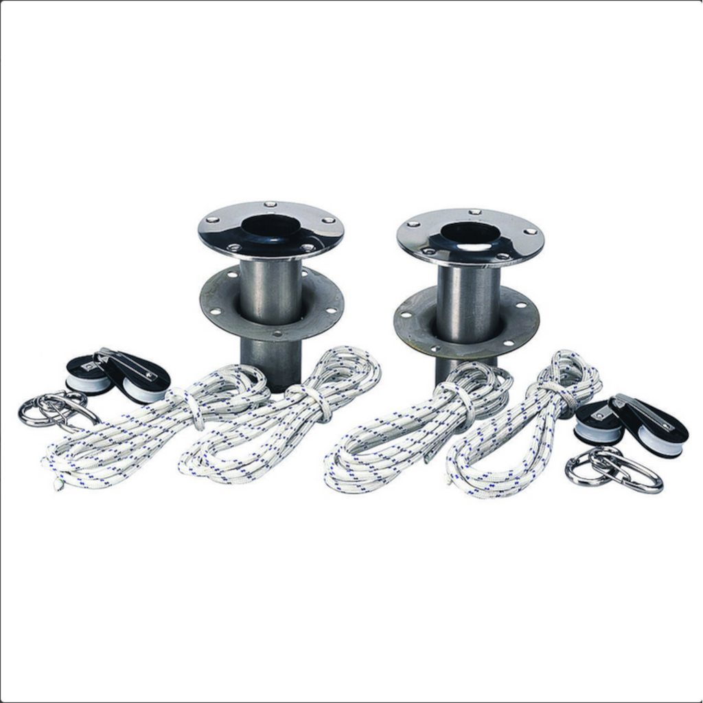 Osculati Edelstahl Davit 60 mmØ, Tragkraft max. 175 kg - Ausladung 80 cm Osculati Edelstahl Davit 60 mmØ, Tragkraft max. 175 kg - Ausladung 80 cm