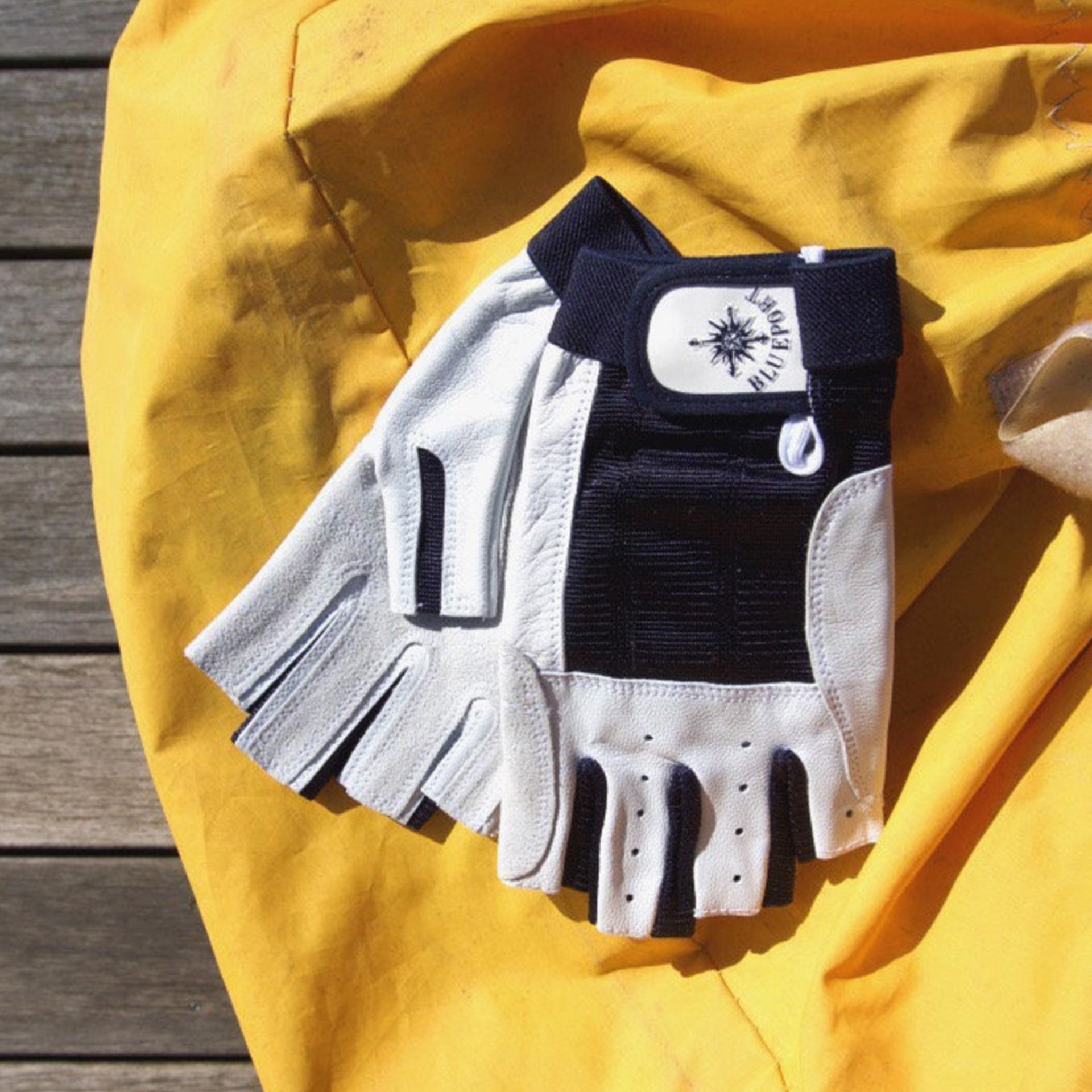 BluePort Lederhandschuh S, ohne Finger