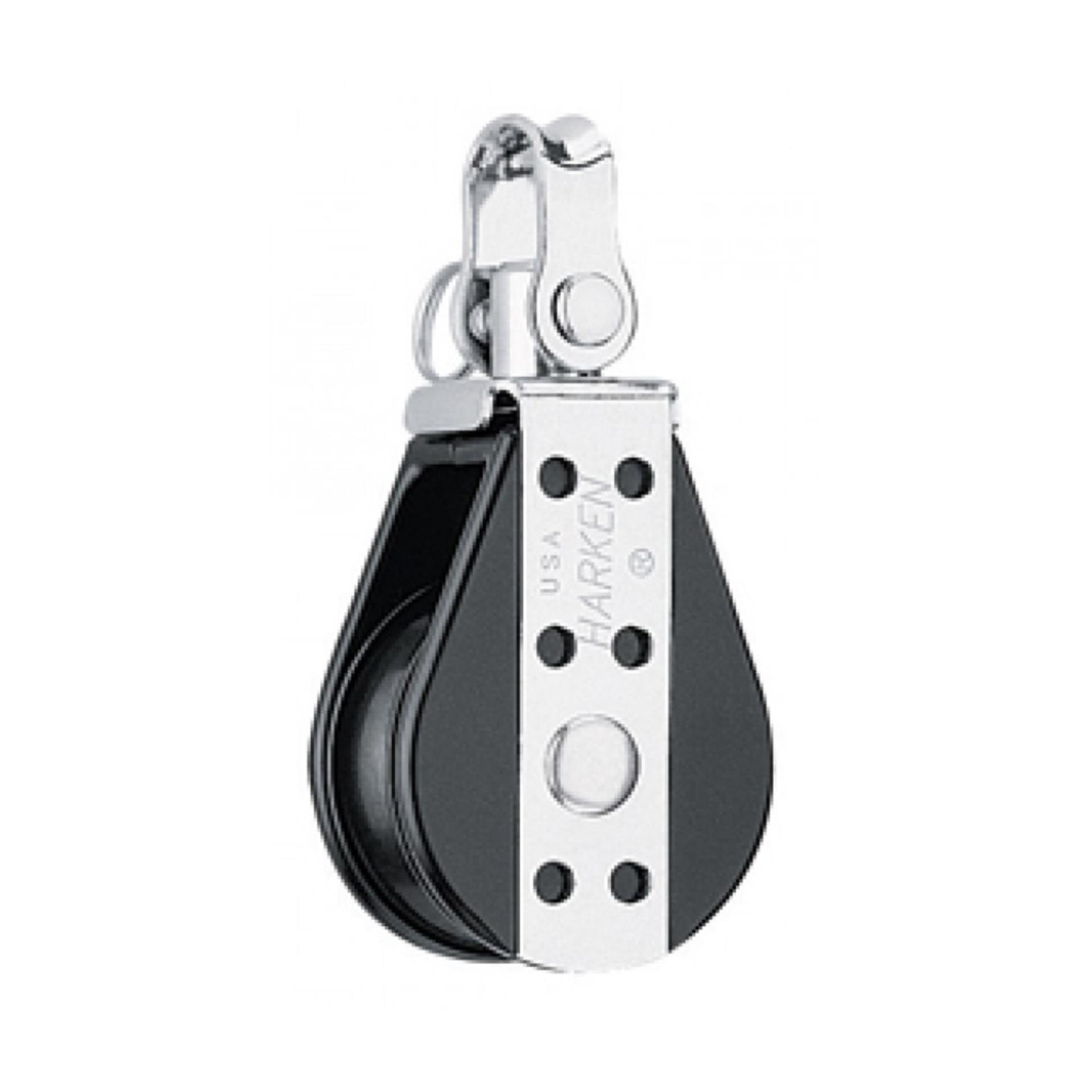 Harken, einfach für Draht/Wirbel, bis 8mm Tauwerk