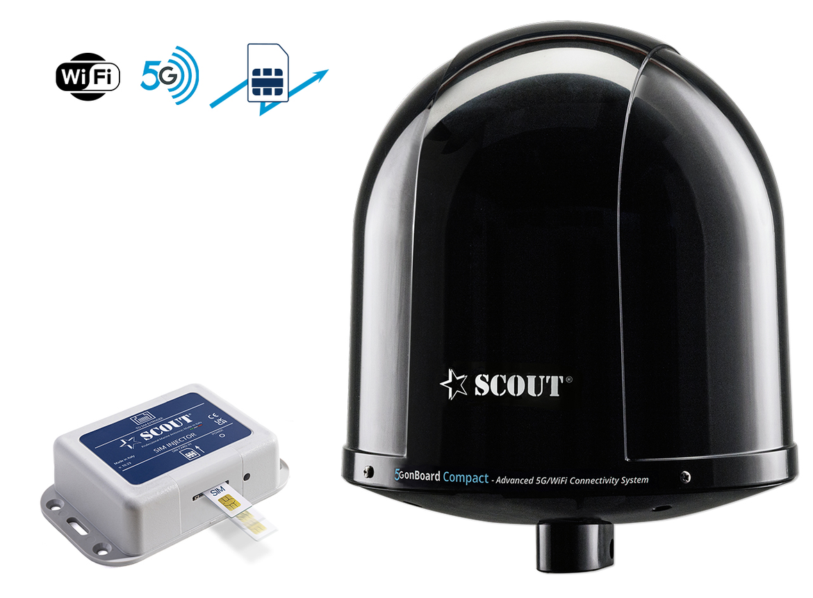 Scout Antennen Scout 5G onBoard Compact mit externen Simkartenleser