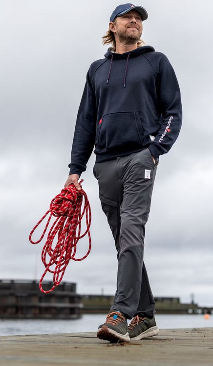 Elvstrom Elvstrøm Outdoor-Hose "Marstrand 72" grau, Größe XXL