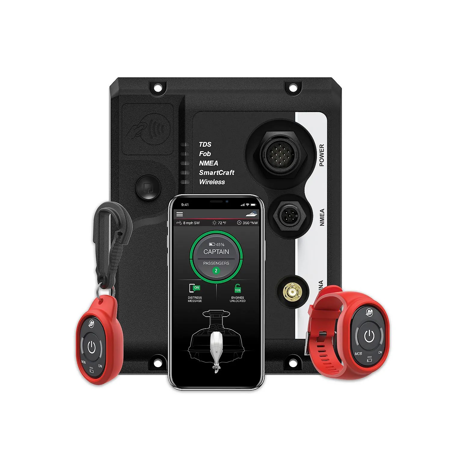 Mercury 1st Mate System Mercury SmartCraft (Kit für einen Motor)