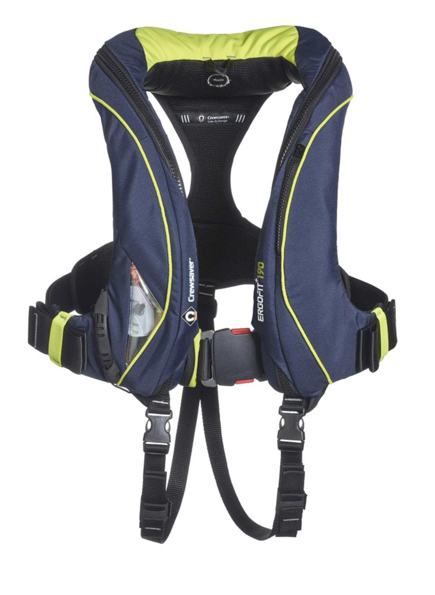 Crewsaver Ergofit+ 190N Automatic navy/ lime