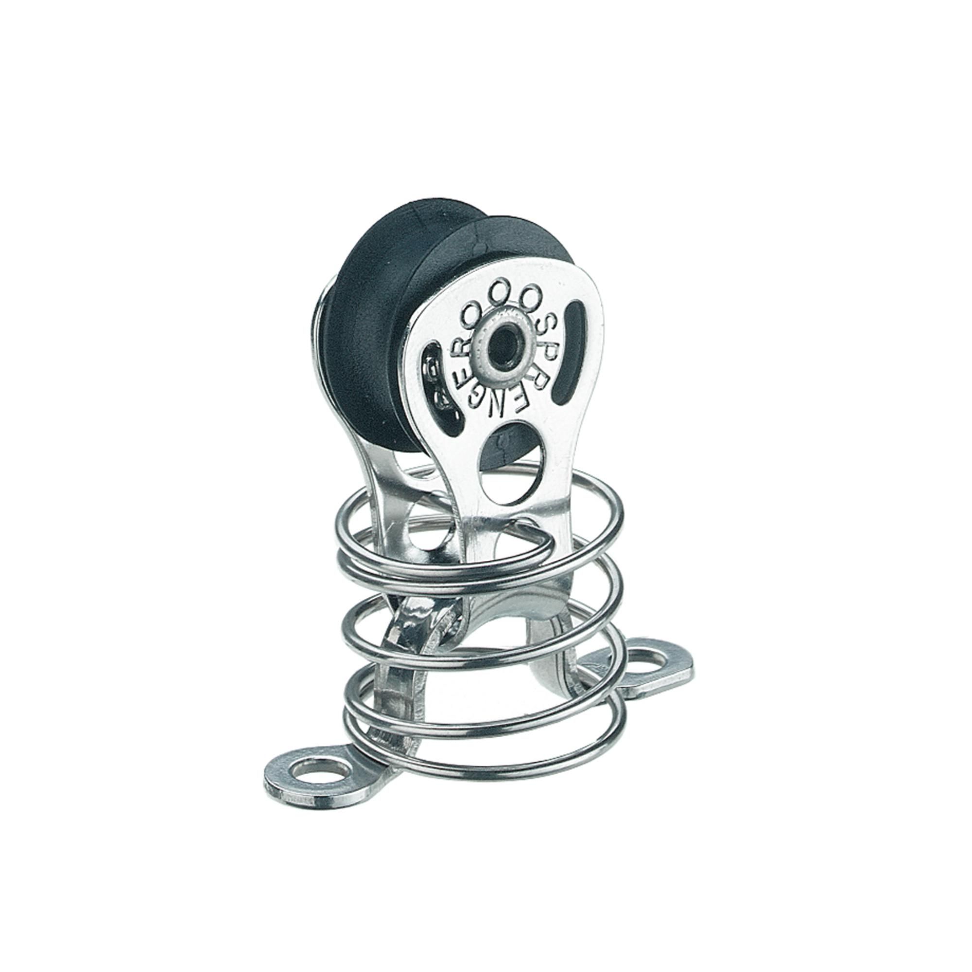Sprenger Micro XS Block Gleitlager 6 mm - 1 Rolle, durchgehender Bügel, Federös