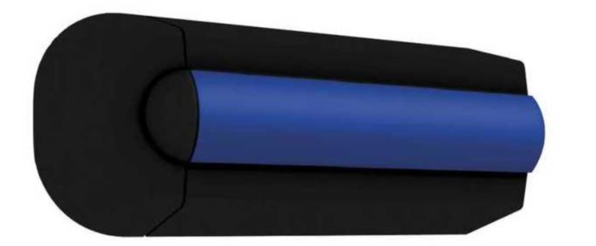 Vetus Endstück (Paar) ) für Harao 60 x 35 mm, schwarz