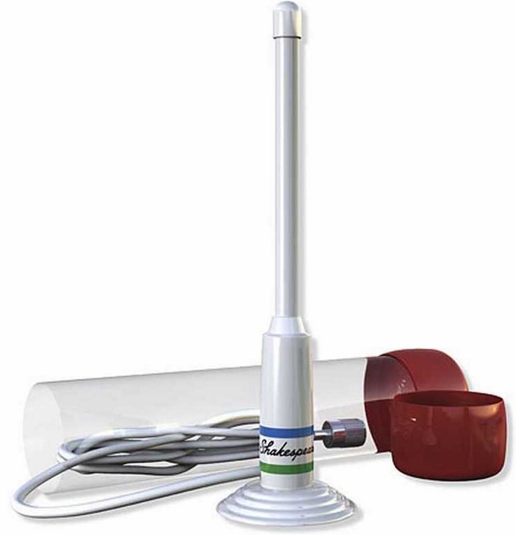 Shakespeare UKW-Seefunk Notantenne mit 3,6m Kabel Shakespeare UKW-Seefunk Notantenne mit 3,6m Kabel