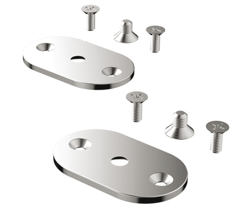 Douglas Marine Befestigungsplatten mit Schneidschrauben für Aufstiegsgriffe