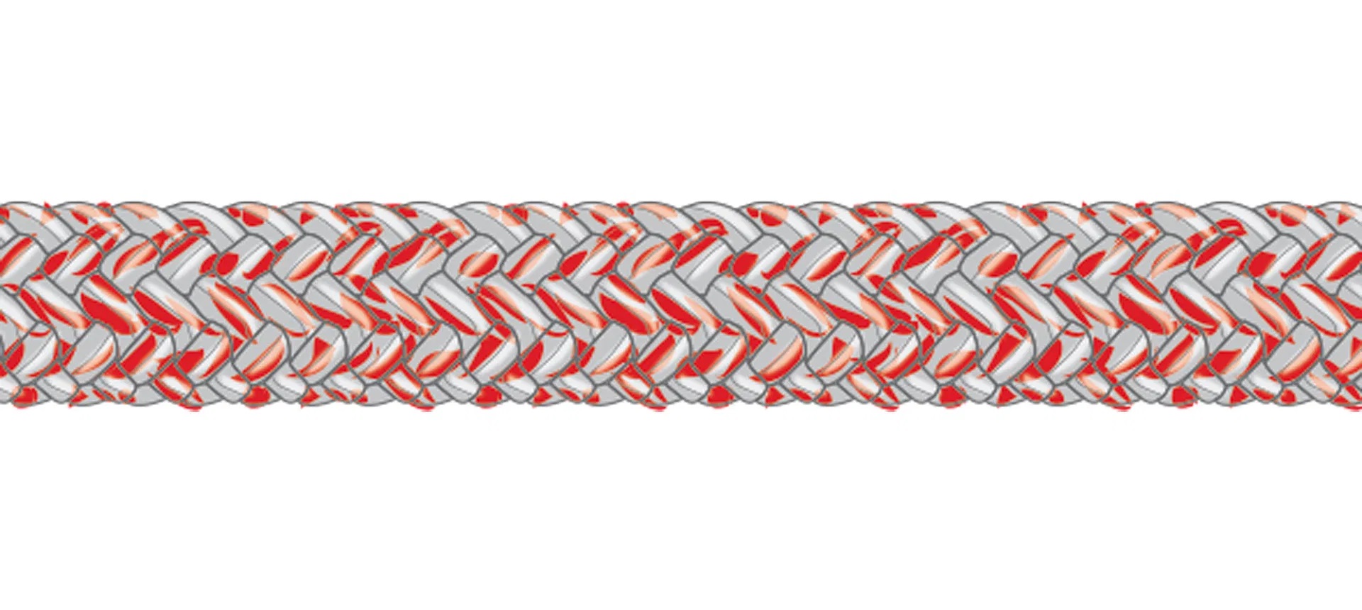 Gleistein MegaTwin 07 Universalleine rot, 12 mmØ