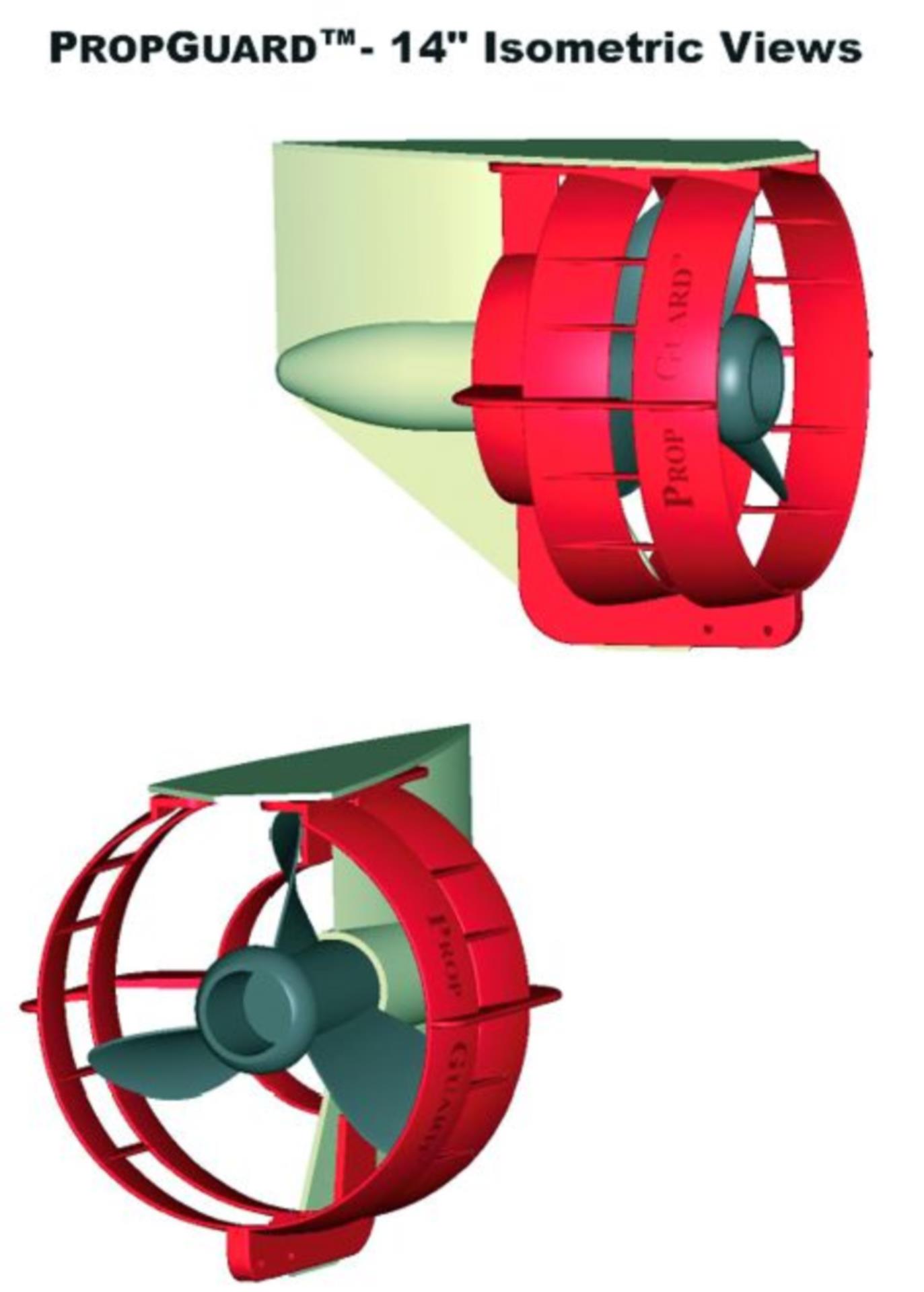 Prop Guard Propellerschutz PropGuard 14" rot Prop Guard Propellerschutz PropGuard 14" rot