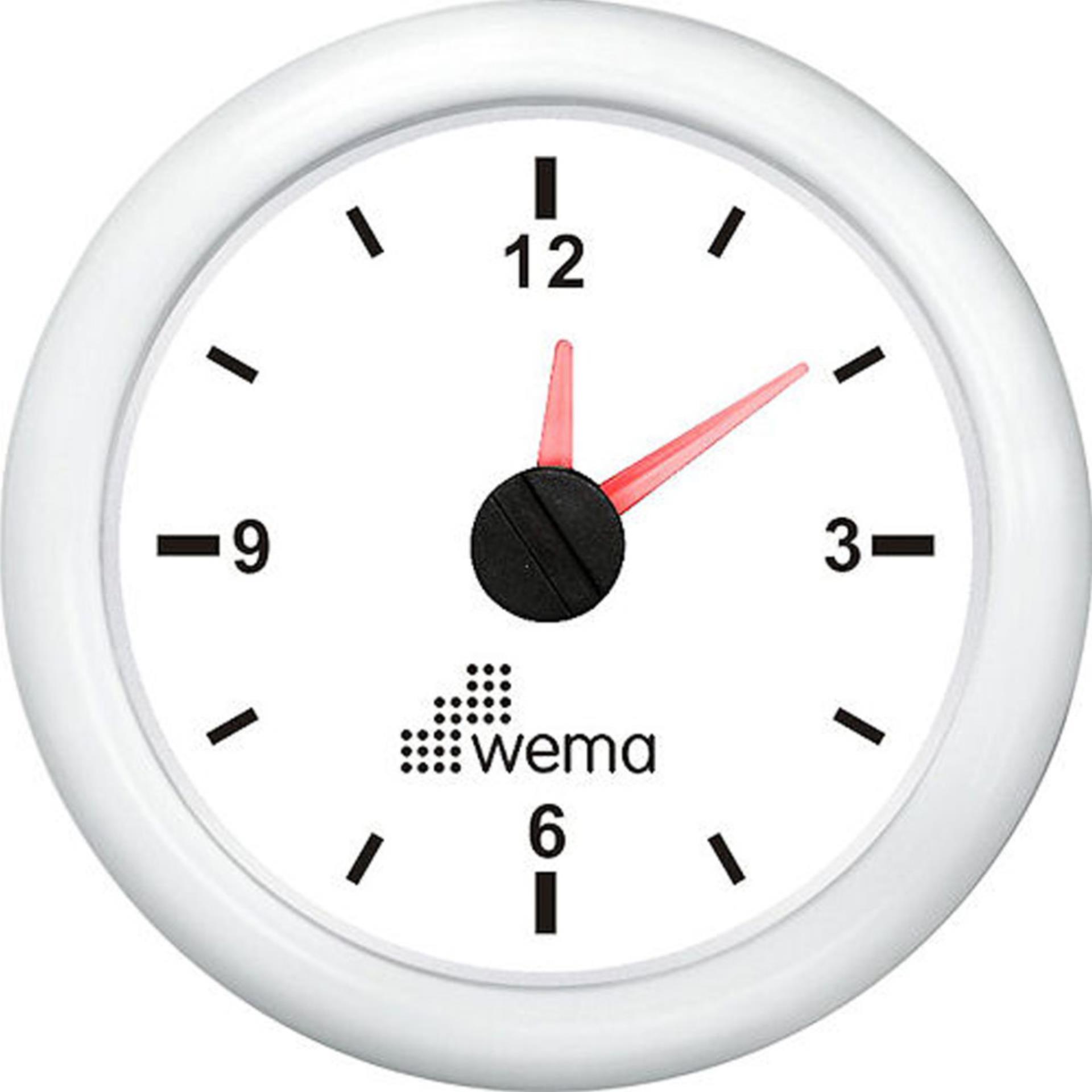 Wema Uhr, weiss