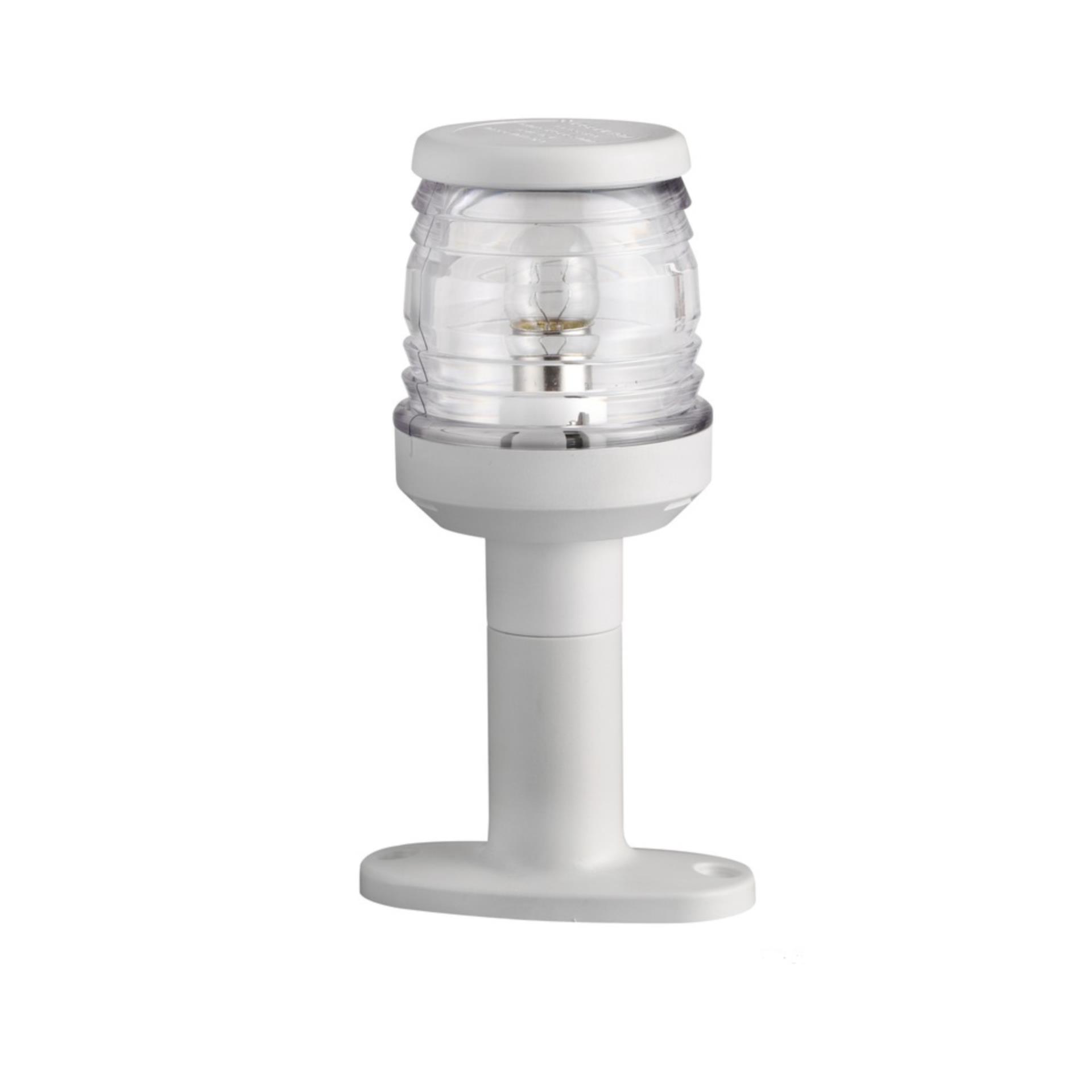 Osculati Lampenmast kurz weiß, Standard 74 mm