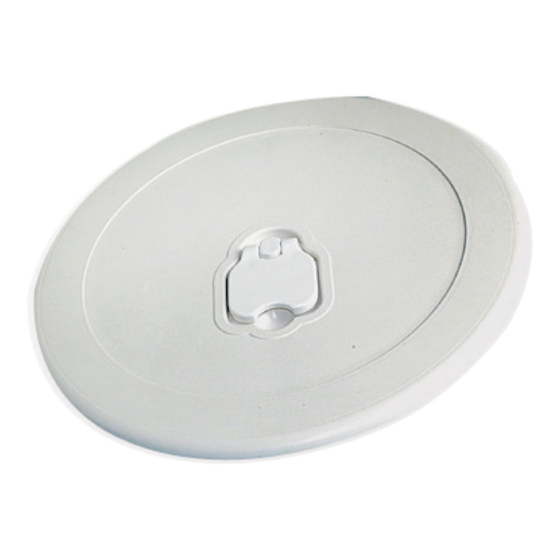 Osculati Inspektionsdeckel mit Blockiermechnik 325 / 240 mm Ø