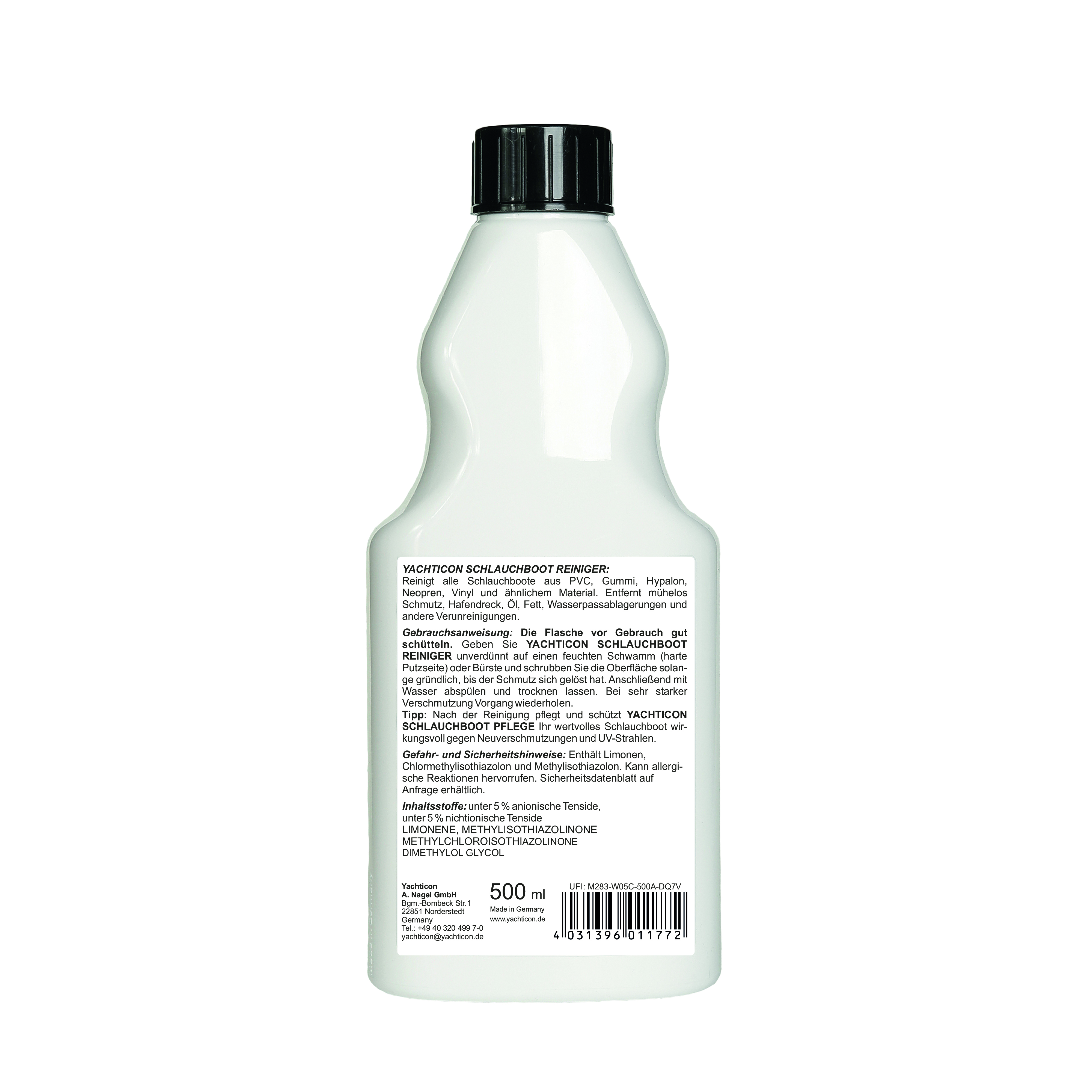 Yachticon Schlauchboot Reiniger, 500 ml