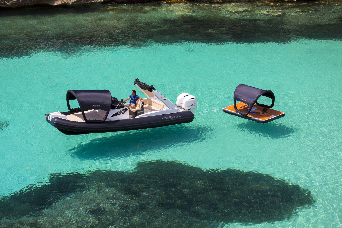 Decktent XS schwarz, Länge 210 cm Decktent XS schwarz, Länge 210 cm