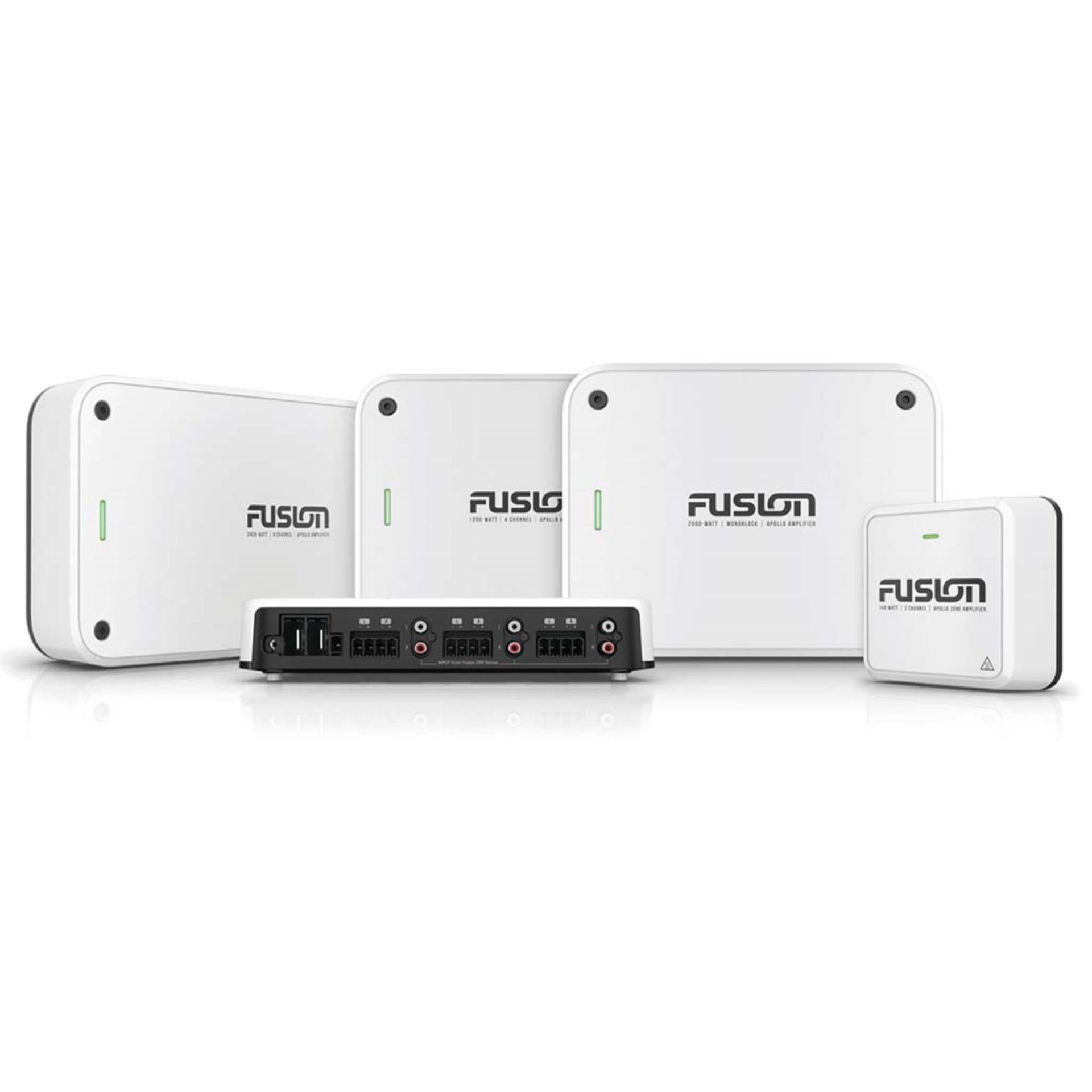 FUSION MS-AP61800 8-Kanal Verstärker, 2400 W