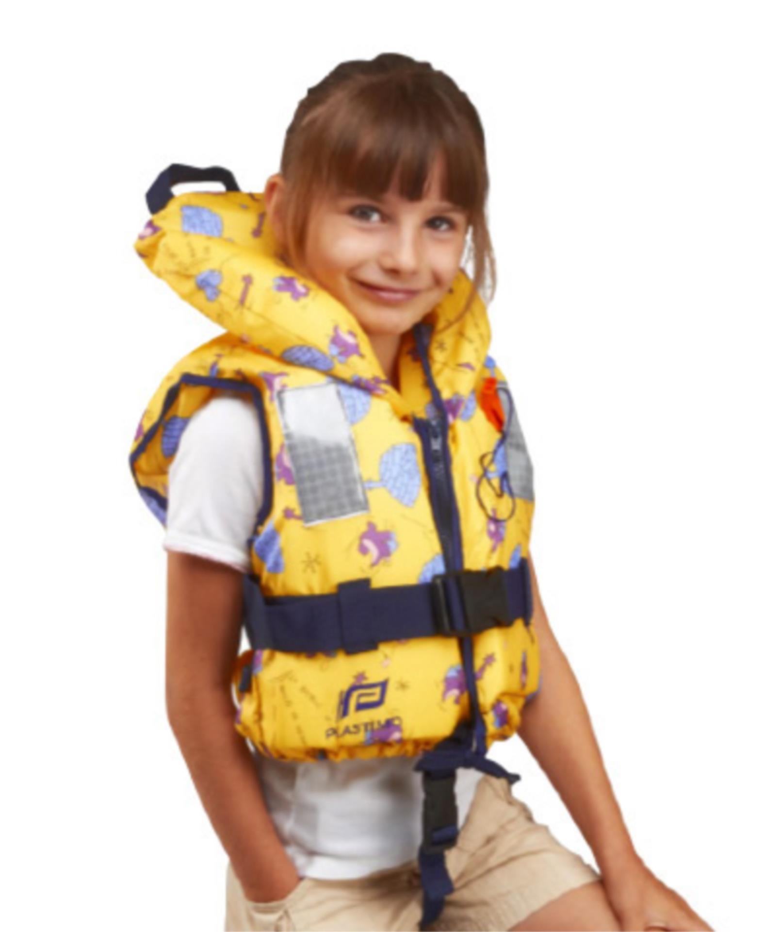 Plastimo Kinder Rettungsweste Typhoon, 1 - 2 Jahre gelb