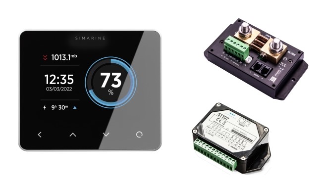 Simarine Pico Standard Paket Einbau, Aluminium silber