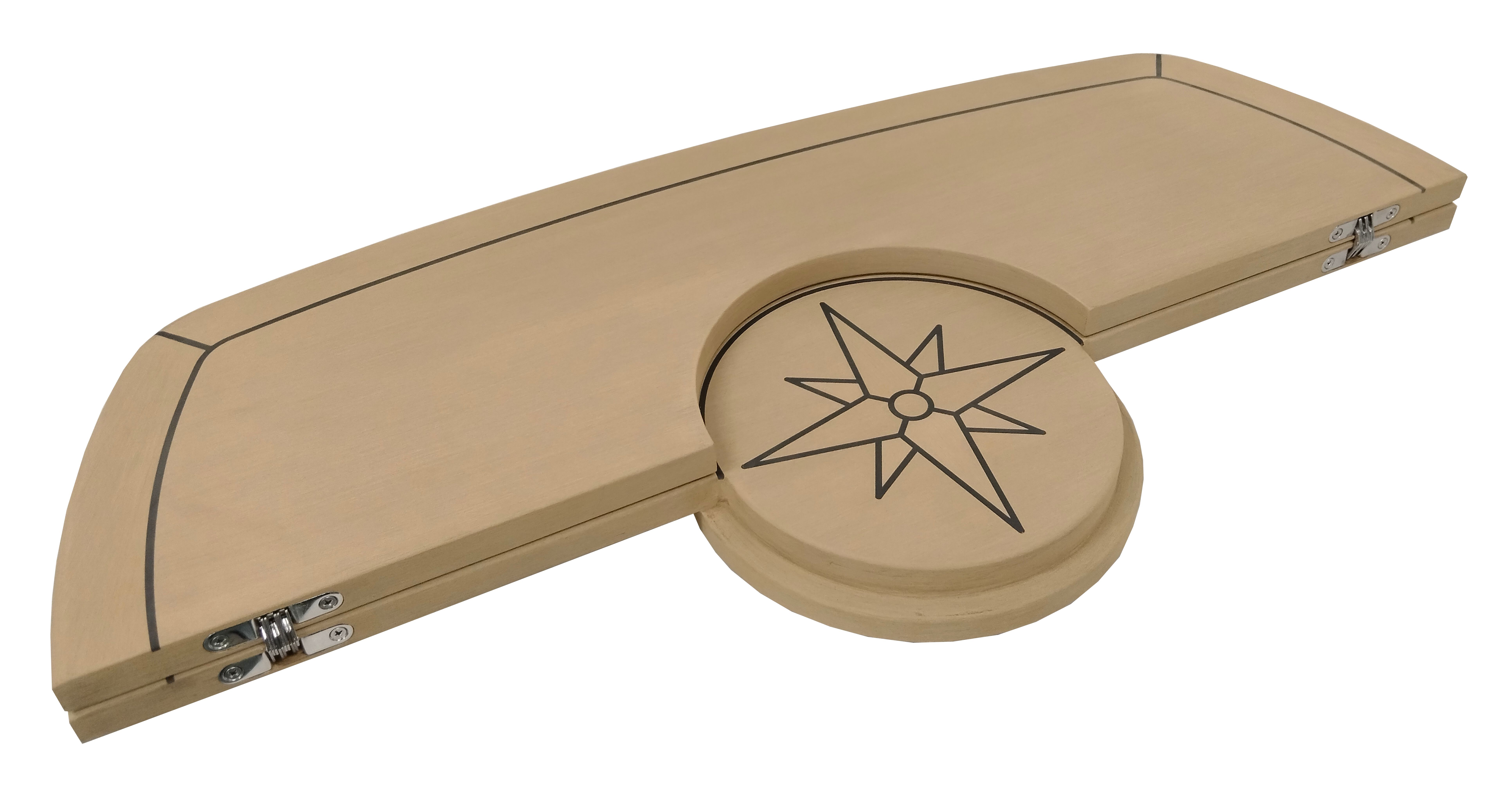 Talamex Tischplatte Eco Teak, Folding (61 x 94 cm)