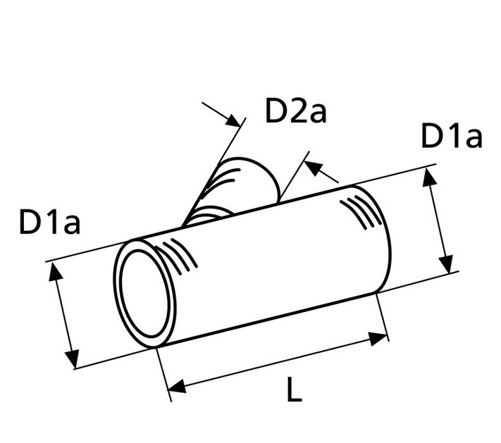 Bukh Abzweigstück, Kunststoff