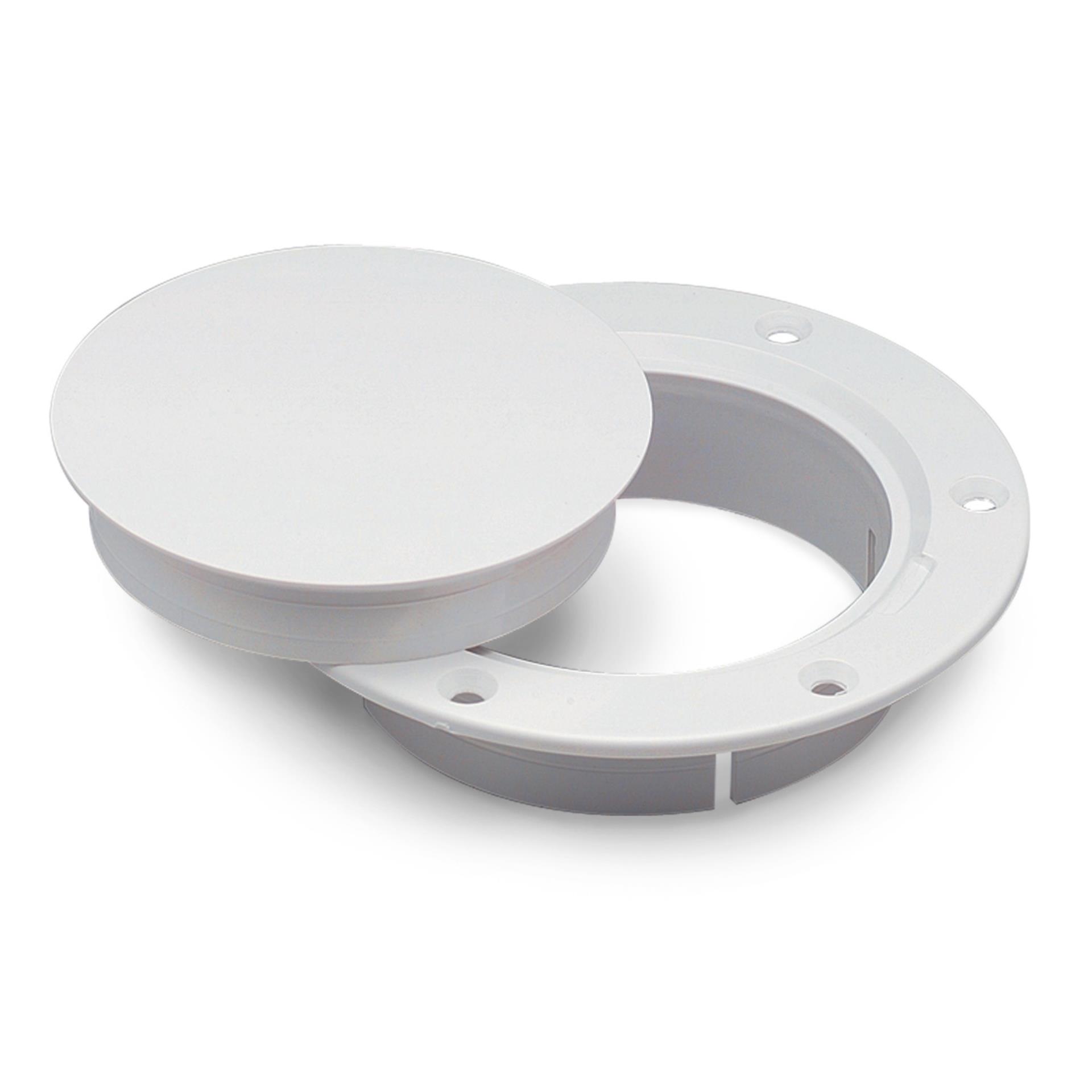 Nicro Deckplatte Snap-In für Marinco Solarlüfter 4" Edelstahl 