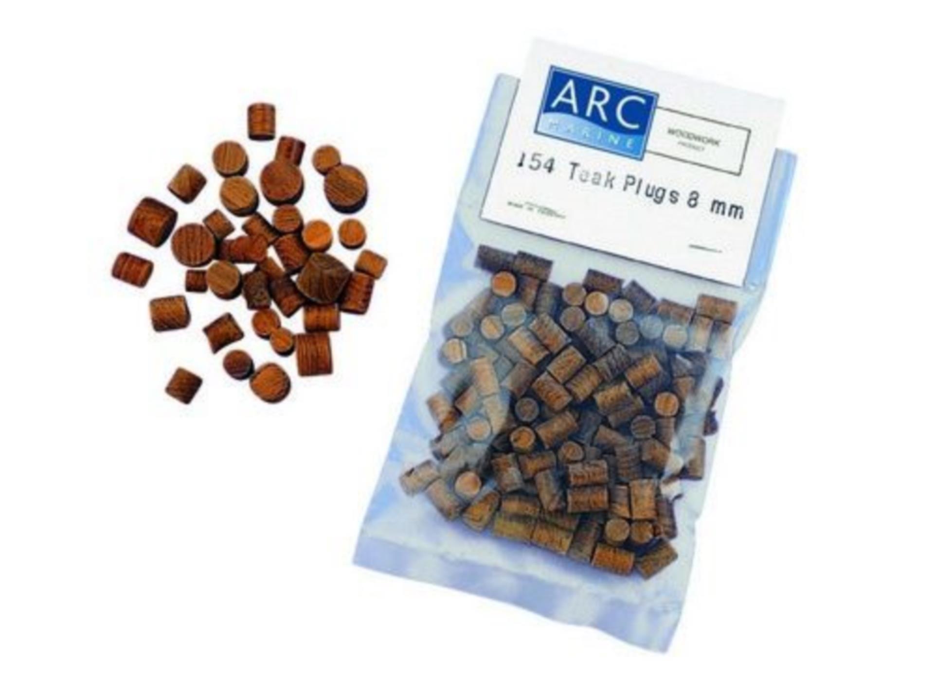 ARC Marine Teak Propfen 6 mmØ (100er Pack)