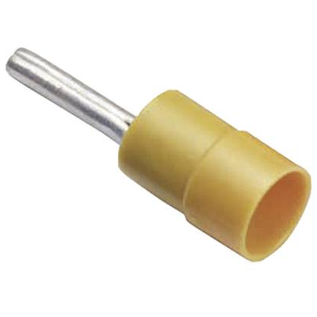 Talamex Stiftkabelschuh 4,0 - 6 mm², Gelb (4 Stück) 