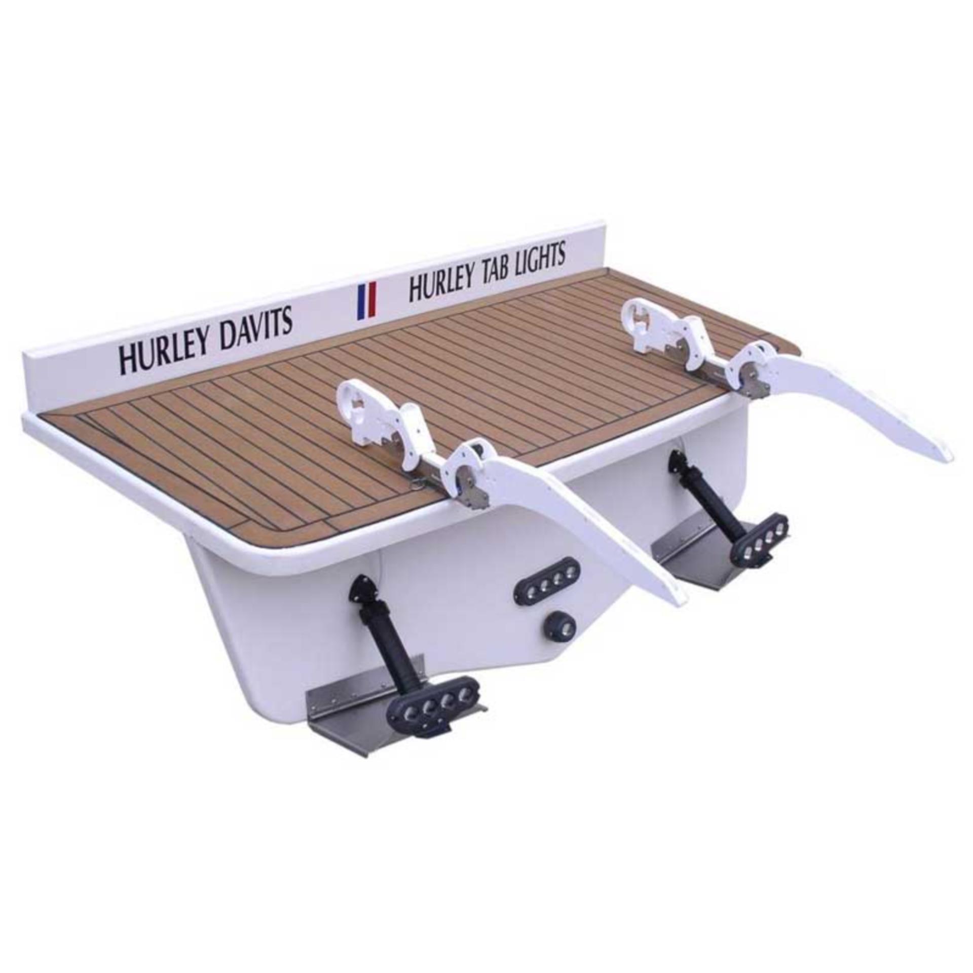 Hurley Marine Hurley H20 Davit System 6“ Mount / fester Kiel