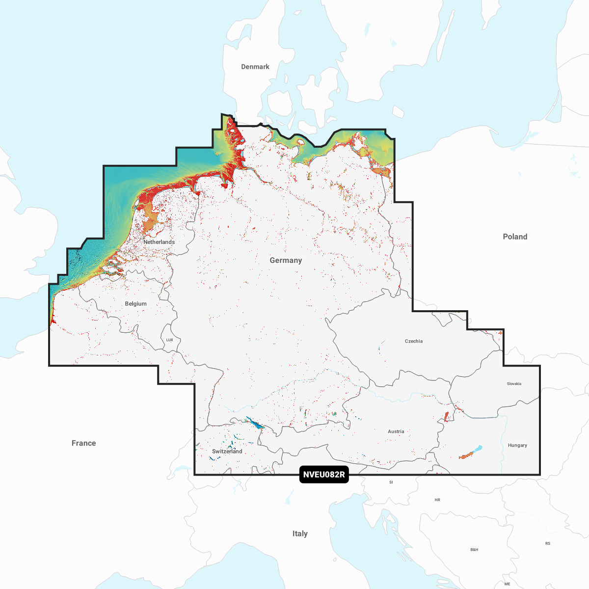 GARMIN NAVIONICS Vision+ NVEU082R Beneluxländer und Deutschland