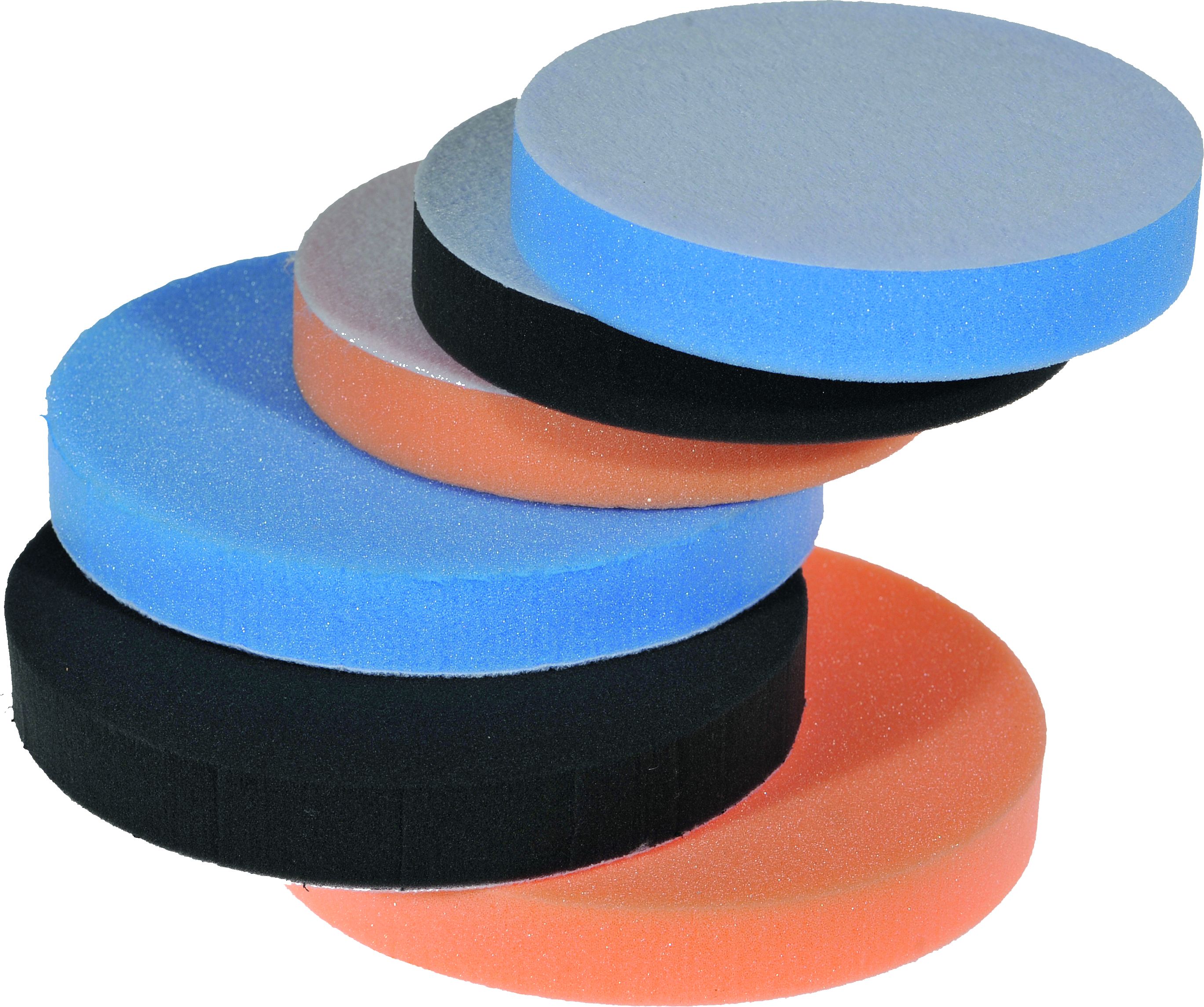 Yachticon Polierschwamm orange, hart (180 mm)