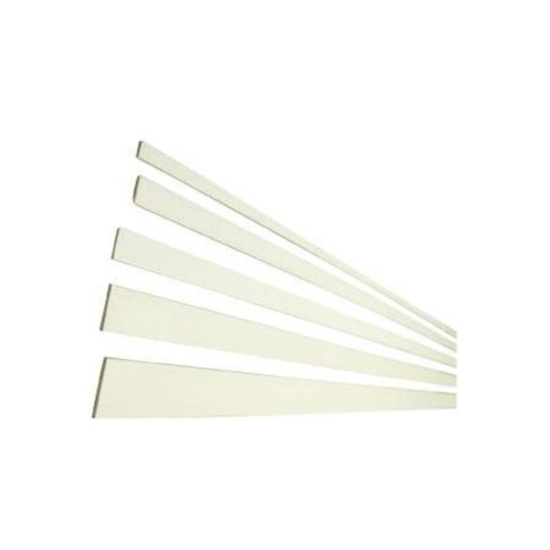 Segellatten aus GFK, 25 x 3mm, 125cm