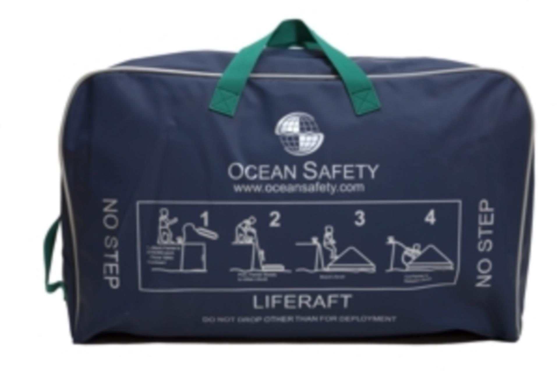 Ocean Safety Rettungsinsel Ocean ISO 6 Personen , Tasche 