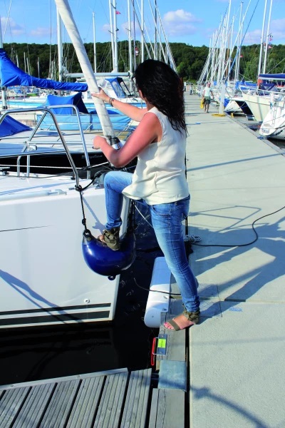 Dan-Fender Fenderstep, 1-Step (Blau)