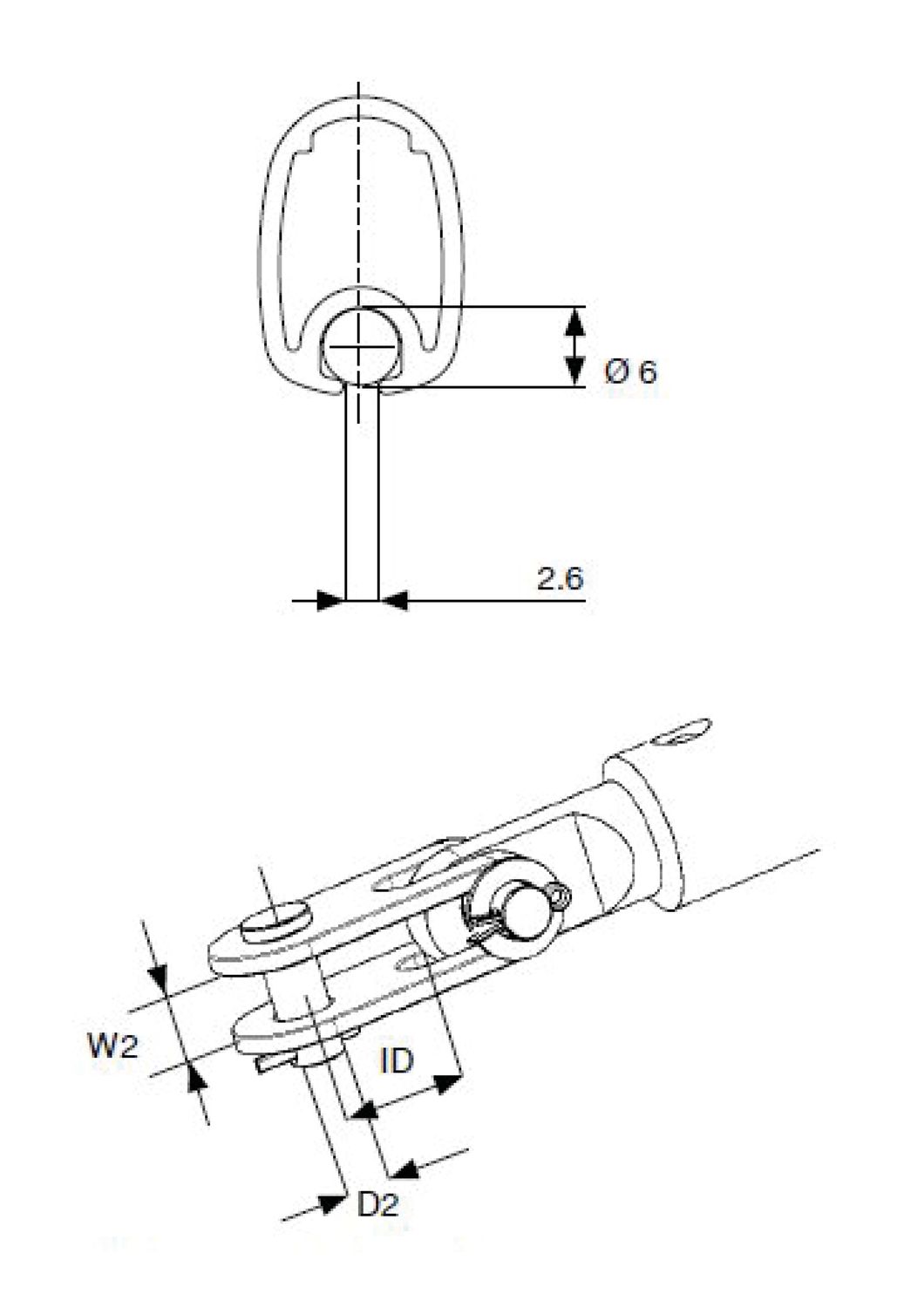 Furlex-Rollreff-System 50S (für 4mm/10,1m)