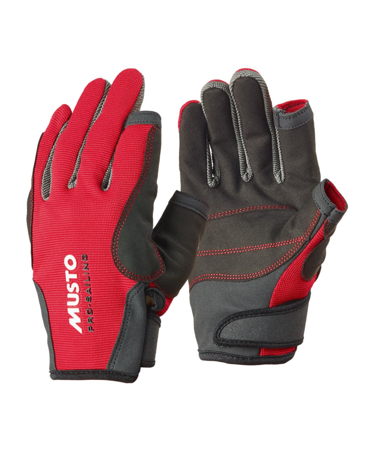 Musto Handschuh Essential lang rot Gr. XL