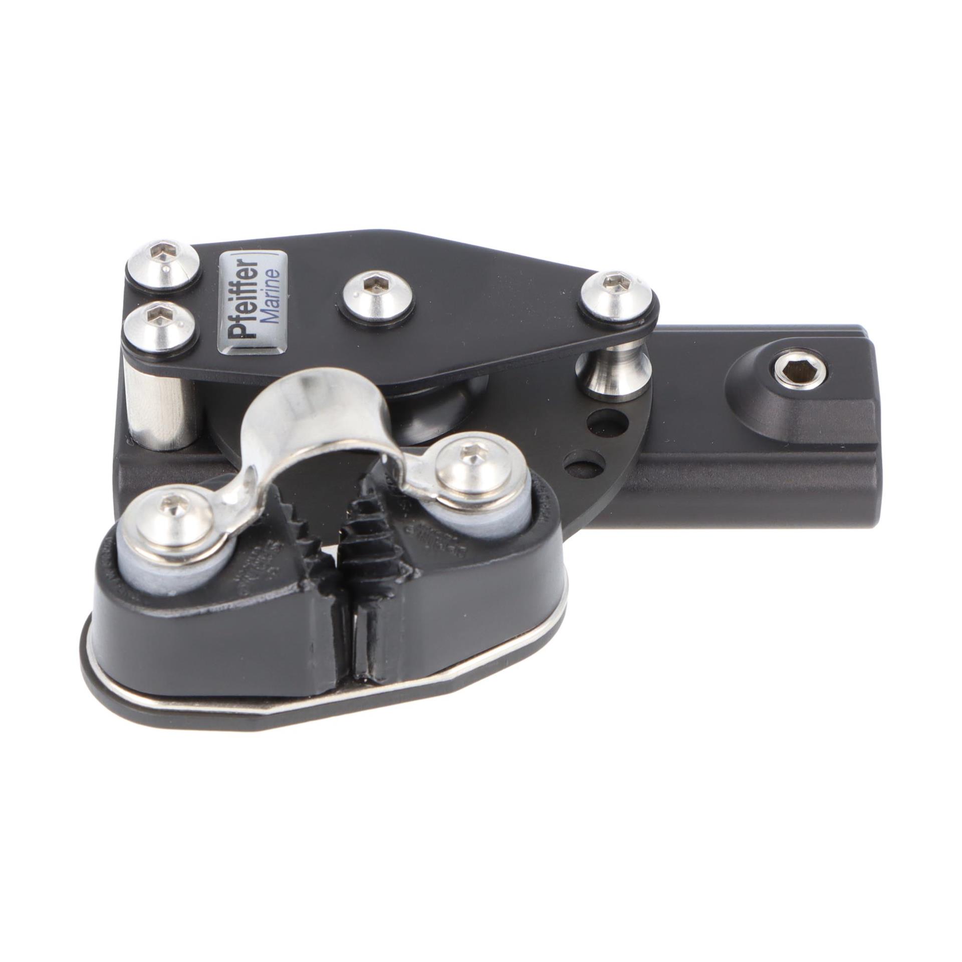 Pfeiffer Marine Traveller-Kontrollblock einfach Rolle + Klemme, links 