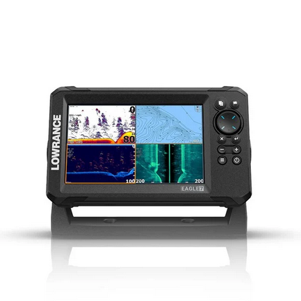Lowrance Eagle 7 mit 83/200 HDI Schwinger