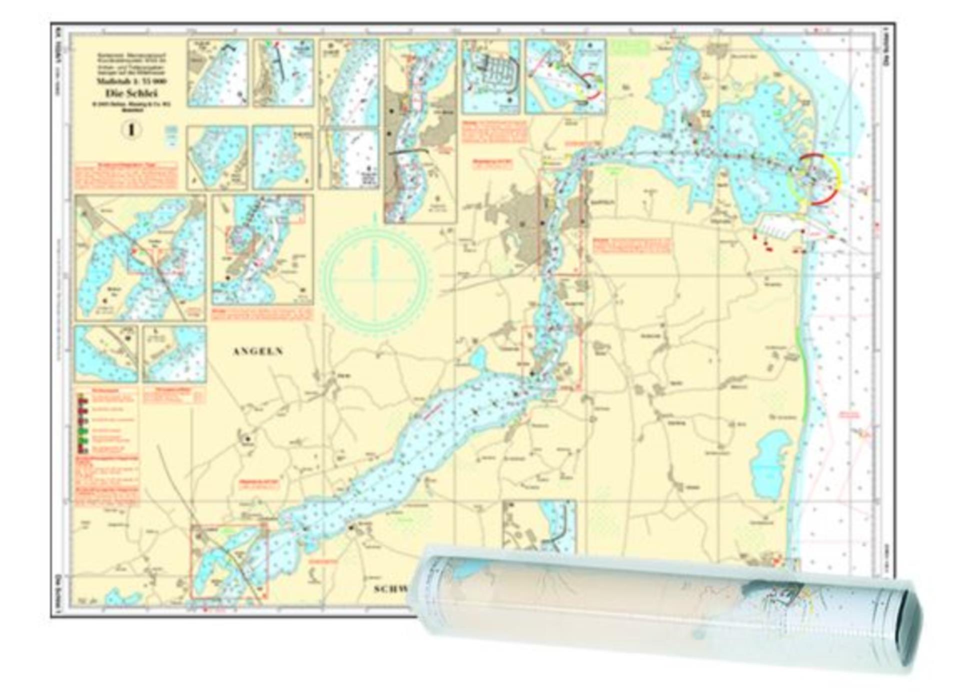 Delius Klasing Einzelkarte Schlei