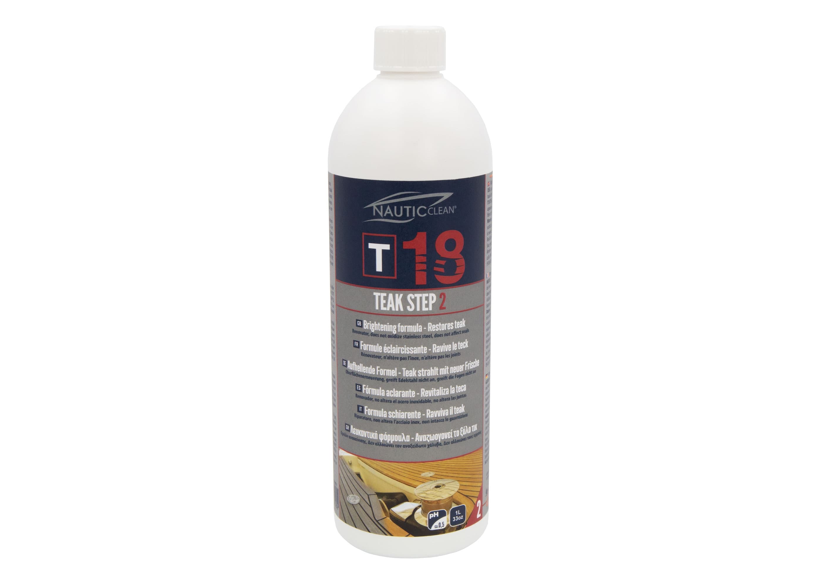 NauticClean 18 Teak Aufheller Step 2, 1 Liter