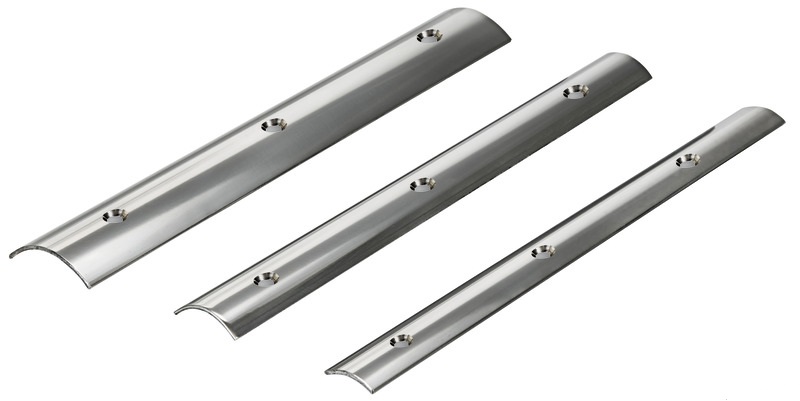 Osculati Edelstahl Scheuerleistenabdeckung 20 mm, 3 Meter