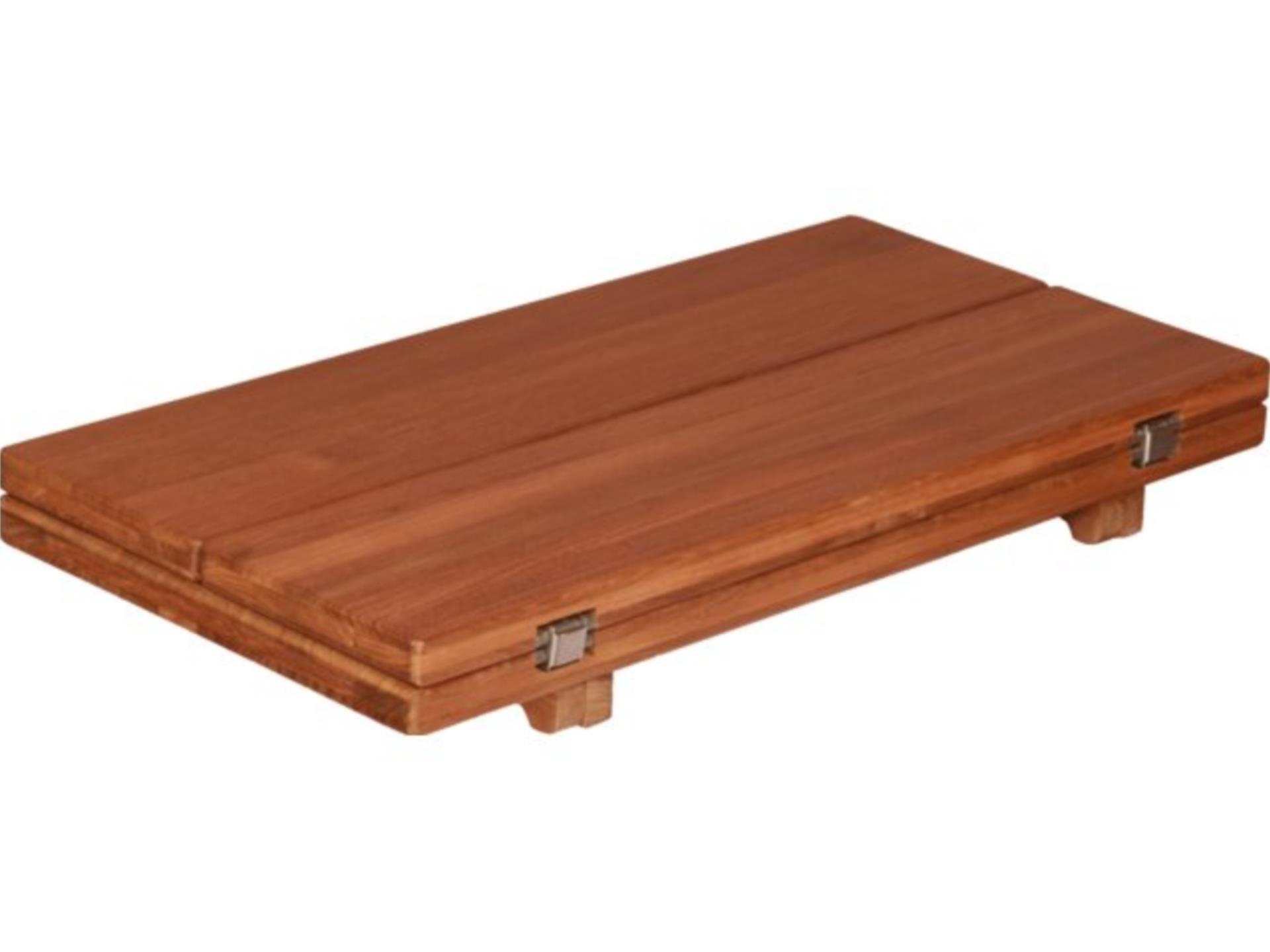 Talamex Teak Tischplatte Wing-glatt, 33/ 66 x 60 cm