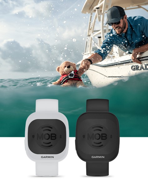 Garmin GOS™ 10 Garmin MOB Sender weiß inkl. Armband