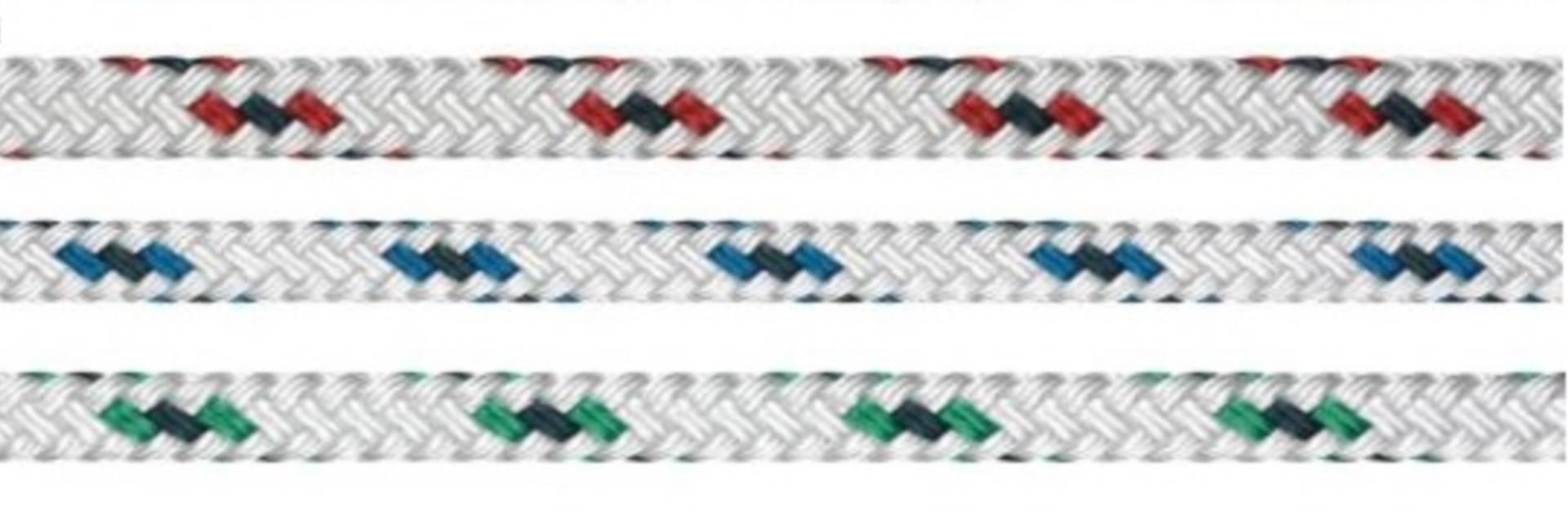 Liros Schotleine Allround 10 mmØ, blauer Kennfaden