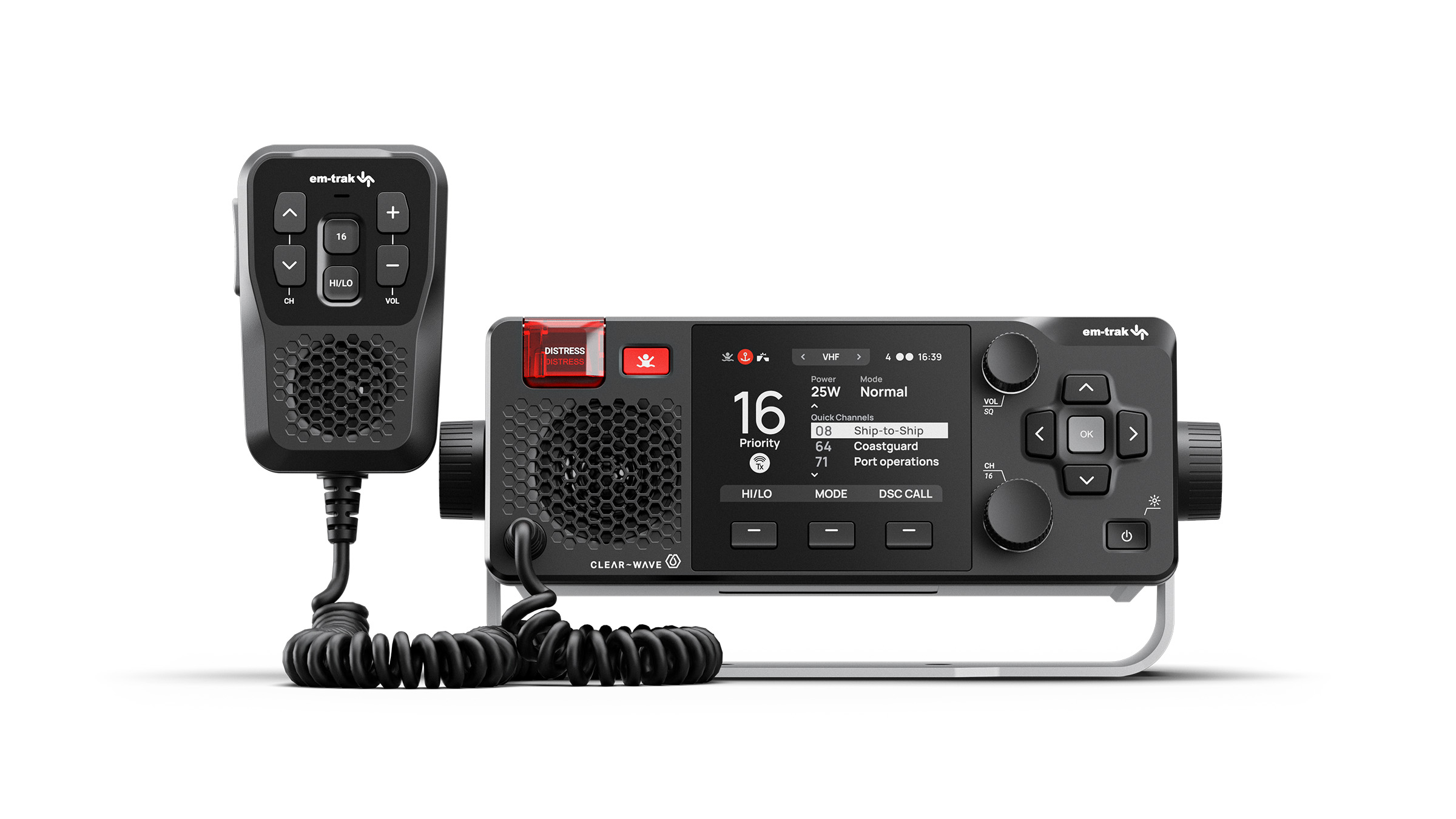 Funkgerät em-trak X100 VHF/DSC AIS
