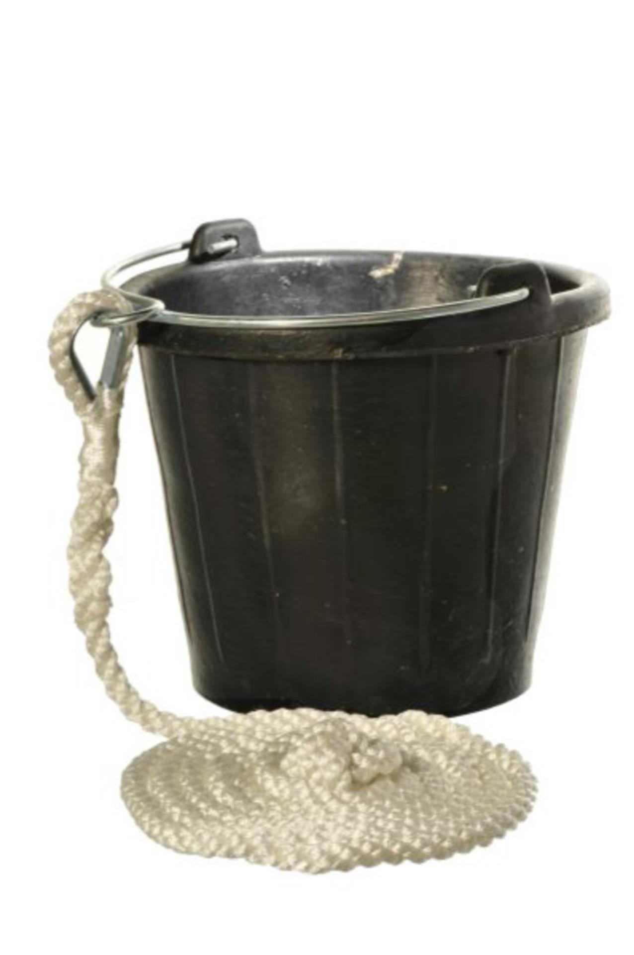 Yachticon Gummipütz / Schlagpütz, 7,5 Liter mit 3,0 Meter Leine