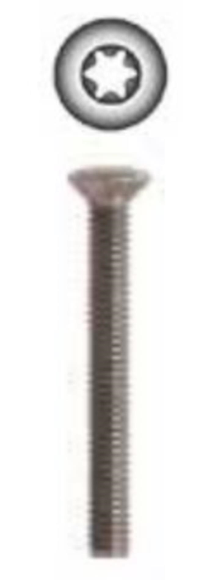 Marinetech Torx M4 x 20 mm Linsensenkschraube mit Mutter A4 (6 Stück)