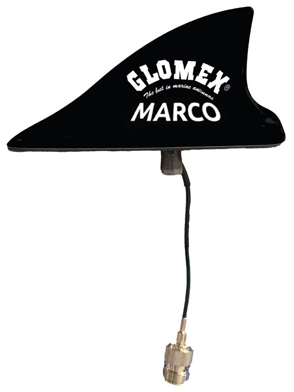 GLOMEX Mako UKW Antenne, schwarz