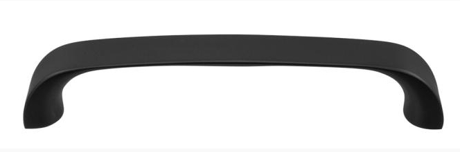 Marinetech Schubladen-Griff, Schwarz glanz 152x20mm Black Line