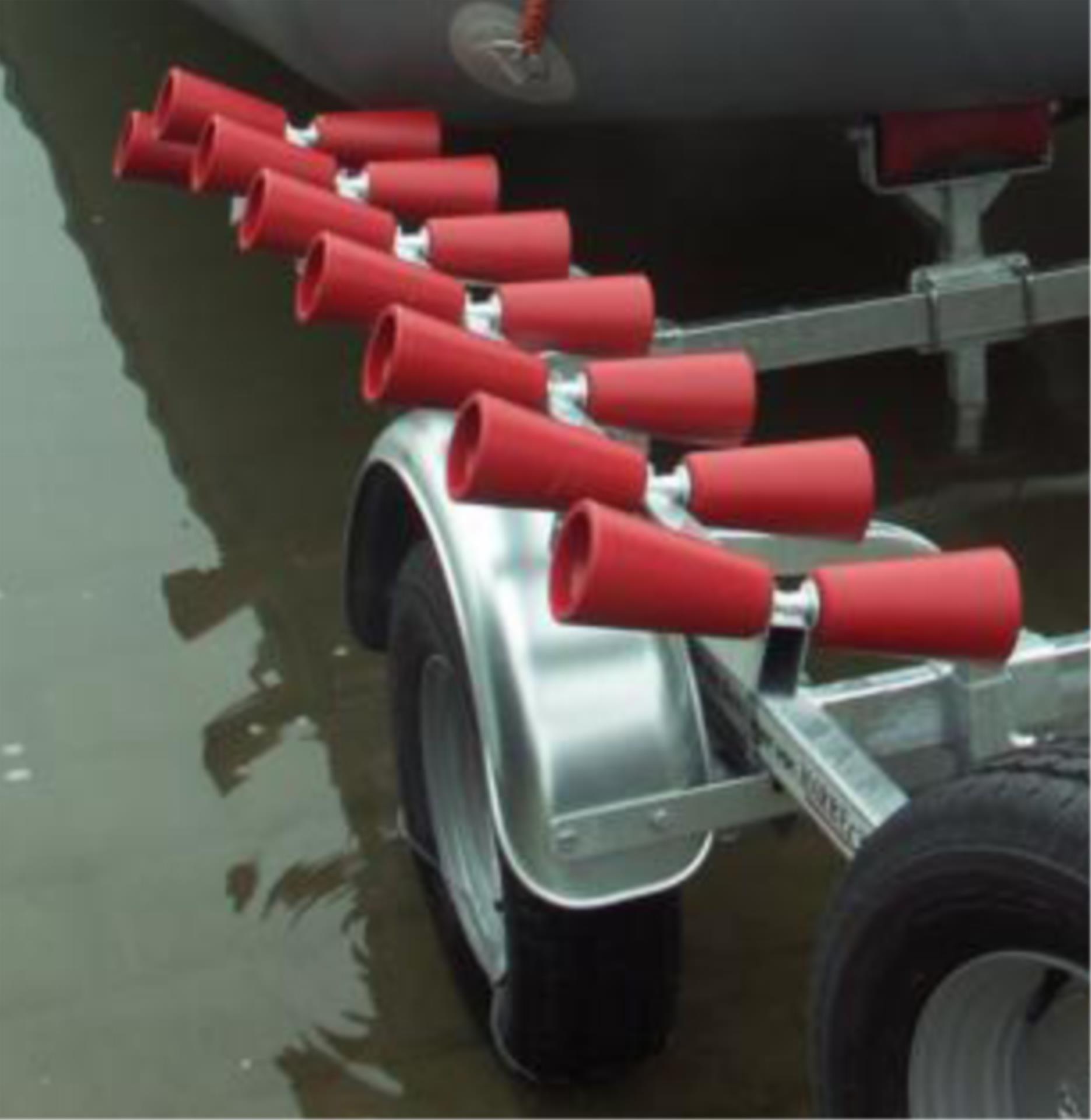 Harbeck Trailer Schlauchbootauflage, Länge 2300 mm