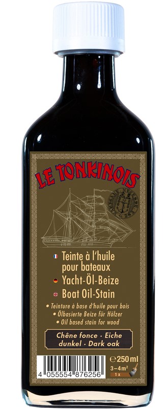 Le Tonkinois Öl Beize Eiche dunkel, 250 ml