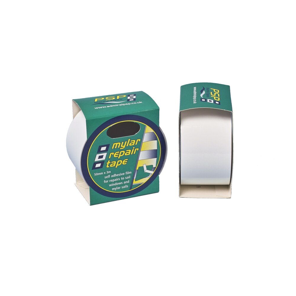 PSP Marine Tapes PSP Mylar Repair Tape Transparent, 50 mm x 3 Meter